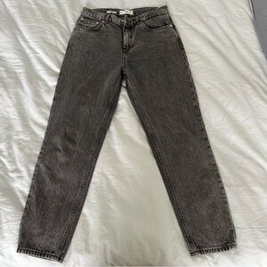 Mango Mom jeans - grey size 6